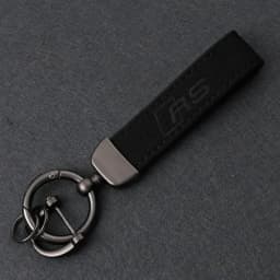 Car Keyring Leather Keychain Pendant Key Holder for Audi RS A5 A3 A4L A6L A7 A8 Q2L Q3 Q5 Q7 S4 S5 S6 S7 S8 RS5 RS6 RS7 R8