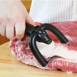 Handheld Beef & Pork Slicer Tool Meat Fat Trimmer Remover Efficient Fat Removal Beef Slicing Gadget Ideal for Kitchen Cooking