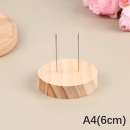1pcs Display Stand Holder Crochet Stands Rack Support Storage Base Wooden Figure Animal Action Suppprt Base
