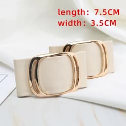 Bow Metal Decorative Shoe Decora Flower DIY Self-adhesive Women's Shoes Leather High Heels Buckle Single Shoe Decorations Buckle