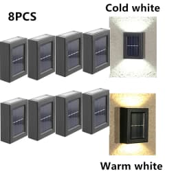 1-16PCS Solar Lamp Outdoor LED Lights IP65 Waterproof for Garden Decoration Balcony Yard Street Wall Decor Lamps Gardening Light