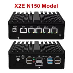 Topton New Intel N150 Firewall Computer N5105 J6412 7305 Soft Router 4x2.5G I226 LAN Industrial Fanless Mini PC PfSense OPNsense
