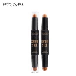 Double-ended concealer stick for facial makeup lightweight makeup concealer stick