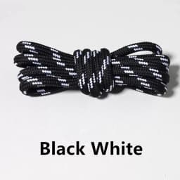 Fashion 5 mm Dot Circle Shoelaces Canvas Black White Shoes laces Women Men Daddy shoes Casual Sports Shoelaces Dropship