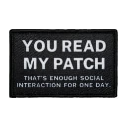 I Gotta See The Candy First&You Read My Patch Hook and Loop Attach for Hats, Jeans, Vest