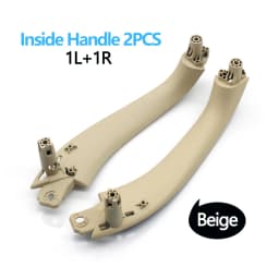 2PCS Car Front Rear Inner Door Left Right Handle Inside Pull Handle Panel Cover Trim For BMW X3 X4 G01 G02 F97 F98 2018-2022