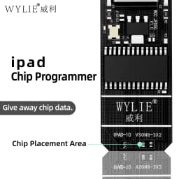 WYLIE iPad Chip Programmer - Fix iPad No Charging, Current, Icon & 15V Switching Issues, No Fly Lines for Quick Repair Tools