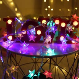 USB Battery Star String Light LED Fairy Lamp Christmas Garland For New Year Birthday Wedding Party Camping Home Decoration