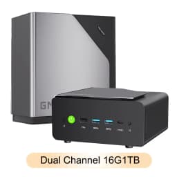 GMKtec K12 Mini PC AMD Ryzen™ 7 H 255 Dual DDR5 5600MT/s 3*SSD PCIe4.0 WiFi 6 BT 5.2 Dual 2.5G LAN OCulink Desktop Computer