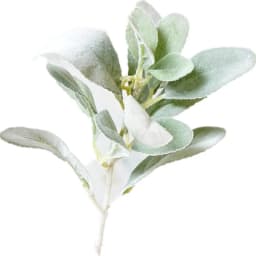 10Pcs Artificial Lambs Ear Greenery Stems Faux Branches for Bride Bouquets Picks Wedding Centerpiece DIY Wreath Floral Arrangeme