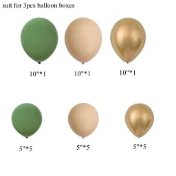 Wild Animal Balloon Tower with Gold 1-9 Number Balloon for Boy's Jungle Safari Birthday Party Decoration Forest Party Supply