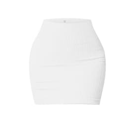 Women Seamless Solid Color Hip Wrap Skirt Tummy Control Anti Chafing Yoga Skirt Slim Fit Casual Butt Lift Fashion Mini Skirt