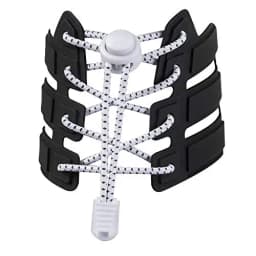 1Pair Colored Dots Round Shoelaces Elastic Plastic Lock Hiking Sport No Tie Shoelace Adult Children Shoe Accessories Rubber Band
