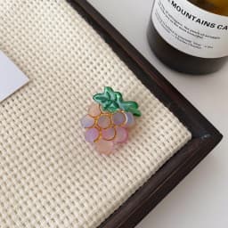 Formal: Mini Acetate Clip, Cute Fruit Hair Clip, Top Clip with High-end Feel, Side Clip for Tousleds, Hair Accessory
