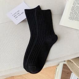 2022 New Winter Thicker Cashmere Wool Women Socks Casual japanese fashion Solid Color Long Sock Girls Thermal Warm Crew Sock