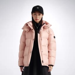 BOSIDENG Women Hooded Short Goose Down Coat 90% Goose Down 700+ Loft Shiny Fabric Adjustable Waist Puff Winter Outerwear