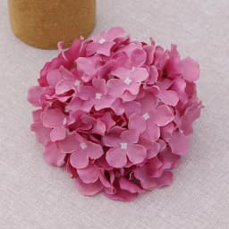 10 PACKS Silk Hydrangea Flowers Artificial Flowers Heads Full Hydrangea with Stems for Wedding Home Party Shop Baby Shower Decor