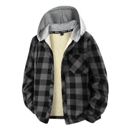 New Autumn and Winter Trend With Thick Fleece and Warm Hooded Sweatshirt For Men's Casual and Loose Sports High-Quality Jacket