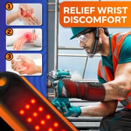 Electric Heating Wrist Guard 3 Levels Hot Compress Massage Wrist Brace Ankle Wrap Hand Foot Protector Rechargeable Wristband