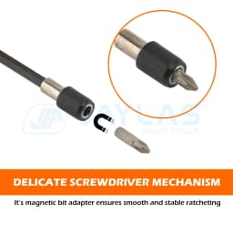 1/4" Hex Shank Magnetic Quick Change Screwdriver Bits Holder Adaptor 60mm