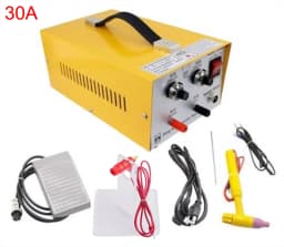 30A Handheld Laser Spot Welder 220V 400W 30A Laser Welding Machine for Platinum Silver Gold Steel Welding