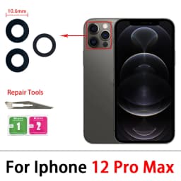 Camera Glass Lens Back Rear Camera Glass Lens with Glue Replacement Repair Spare Parts For iPhone 11 Pro Max 14 Plus 13 12 Mini