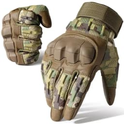 Touch Screen Tactical Full Finger Gloves Combat Paintball Airsoft Hunting Shooting Leather Motorcycle Protective Gear Men Women