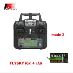 FLYSKY FS-i6X I6X AFHDS 2A RC Transmitter with X6B IA6B IA10B Receiver 10CH 2.4GHz for Aairplane Helicopter FPV Racing Drones