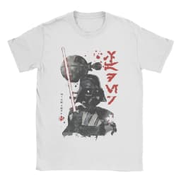 Darth Maul Jedi Master Lightsaber Logo T Shirt for Men Cotton Vintage T-Shirts Round Neck Tees Short Sleeve Clothes Gift Idea