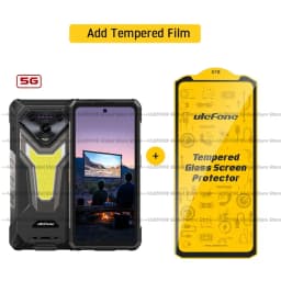 Ulefone Armor 34 Pro+ Projector Rugged Phone 16GB+512GB Night Vision 6.95'' Android 15 Dimensity 7300 25500mAh 5G Smartphone