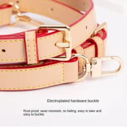 1Pc PU Leather Bag Straps for LV Speedy 20 25 30 Adjustable Shoulder Straps Punch-free Crossbody Long Bag Belt Bag Accessories