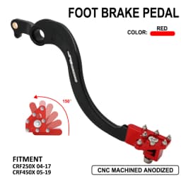 Motocycle CNC Foldbale Gear Shift Lever Shifter Pedal Brake Pedal For HONDA CRF450R CRF250R CRF 450R 250R 250 450 R 230F 250RX