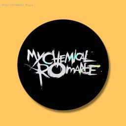 My C-Chemical R-Romance Badges Button Round Creative Pin Brooch Badge Bag Decor Accessories Fans Collect Friends Gifts