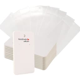 100pcs Earring Card Holder With Self-Sealing Bag Set Including 50 Cards and 50 Clear OPP Storage Bags For Jewelry Display