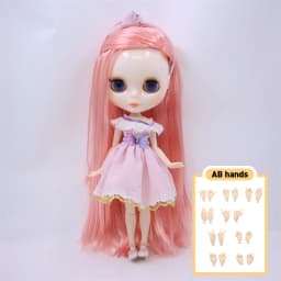 ICY DBS Blyth 1/6 bjd dolls joint body custom face colorful hair Contains clothing and shoes special