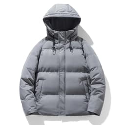Men's Thick Warm Windproof Cotton Jacket European Size Outdoor Winter New Style Warmth Comfortable Fit for Cold Weather