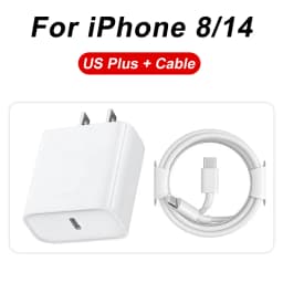 For Apple iPhone Original PD 35W Fast Charging 17 16 15 Pro Max Air 14 13 12 11 USB-C Quick Charger X XS XR 8 Phone Accessories