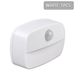 LED Night Light with Motion Sensor Cabinet Lamp Wireless Bedside Nightlight Battery Power for Bedroom Closet Stairs Lighting