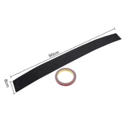 Universal Car Trunk Door Guard Strips Sill Plate Protector Rear Bumper Guard Rubber Mouldings Pad Trim Cover Strip Car Styling