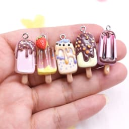 10PCS 8*34MM Cute Resin Bottle Charms Pendants Handmade Accessories Jewelry DIY Earring Necklace Keychain