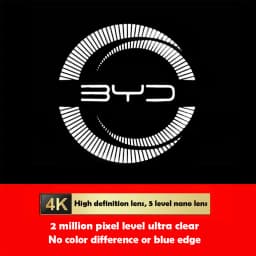 1pcs HD Car Door Puddle Lights For BYD Atto3 Seal Sealion 07 Han Tang Song Plus LED Logo Ghost Shadow Welcome Lamp Plug & Play