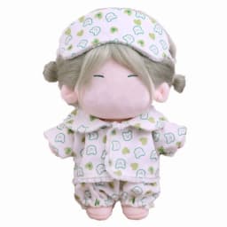 Shirt Shorts Doll Clothes Doll Accessories For 20cm Cotton Doll Pajamas Suit Photo Props Cartoon Mini Blouse Pants Set