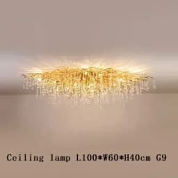 Luxury Crystal led Ceiling Lights Chandeliers Home Hanging Pendant Lamp Living Dining Room Bedroom Lustre Lampara techo