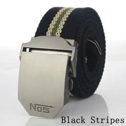 Tactical Thick 38mm Wide Canvas Belt for Men Casual Wide Automatic Belt Fashion Jeans Accessory Unisex
