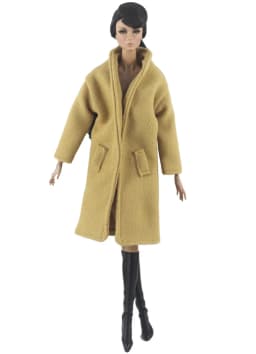Handmade BABI CLOTHES Woolen Coat Outfit for 11.5 Inch 30cm Doll BJD Clothes Many Style Gifts for Doll Accessories #02