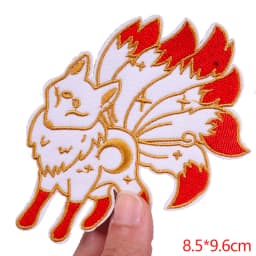 Hot New Animal Cat Embroidered Patches Iron On Patches For Clothing Thermoadhesive Patches Cartoon/Frog Dinosaur Duck Patch DIY