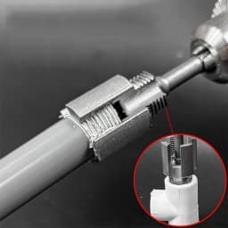 1/2inch 3/4inch PPR/PVC Water Pipe Threader Tapping ToolInternal Thread External Thread Integrated Water Pipe Wire Opener