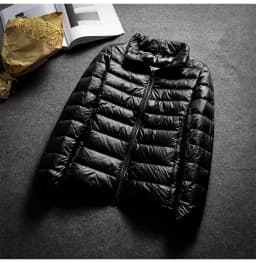 Schinteon Ultralight White Duck Down Jacket Spring Autumn Warm Slim Zipper Women Fashion Light Down Coat 13 Colors S-7XL