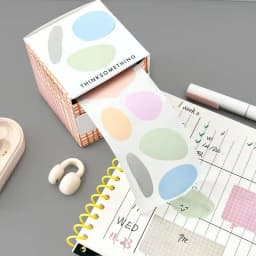 100pcs/1Rolls Creative Pull Out Sticky Notes Notebook Full Adhesive Macarons Colored Index Label Stickers DIY Student Decor
