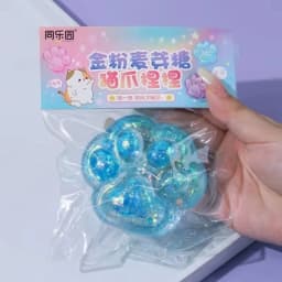 Cat Paw Taba Squishy Toy – Ultra-Soft Stress Relief Squeeze Toy with Quick Recovery, Cute Cat Paw Design, Mix Colors